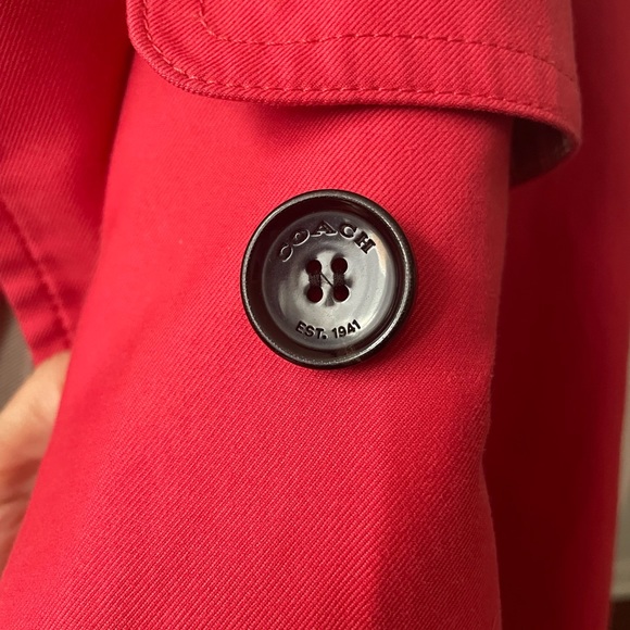 Coach Solid Short Trench - Picture 6 of 8